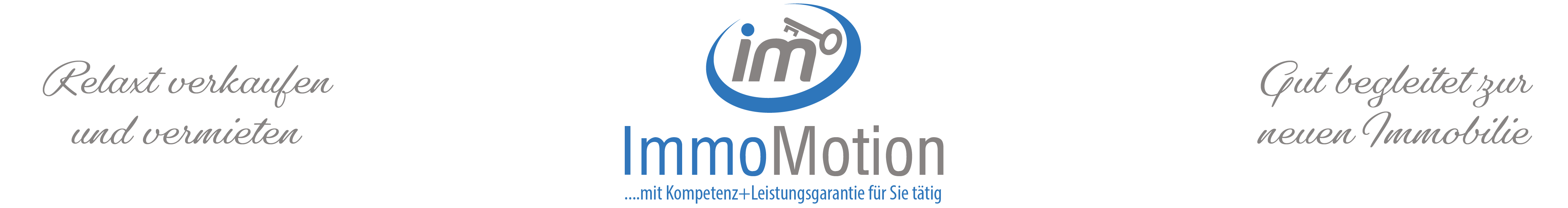 ImmoMotion –  Profi Vermittlung+3D Marketing Logo